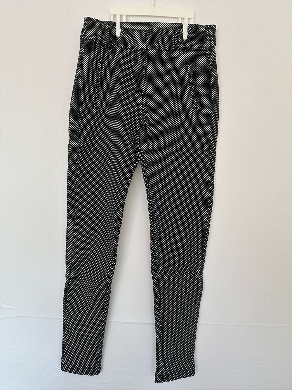 Chocolate Black & White Microdot Garment